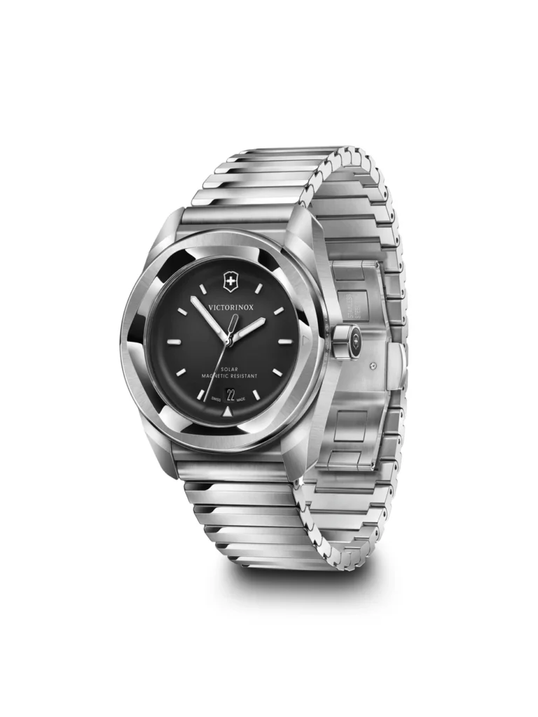 Reloj Victorinox Concept One Solar acero esfera negra 39mm - V242055