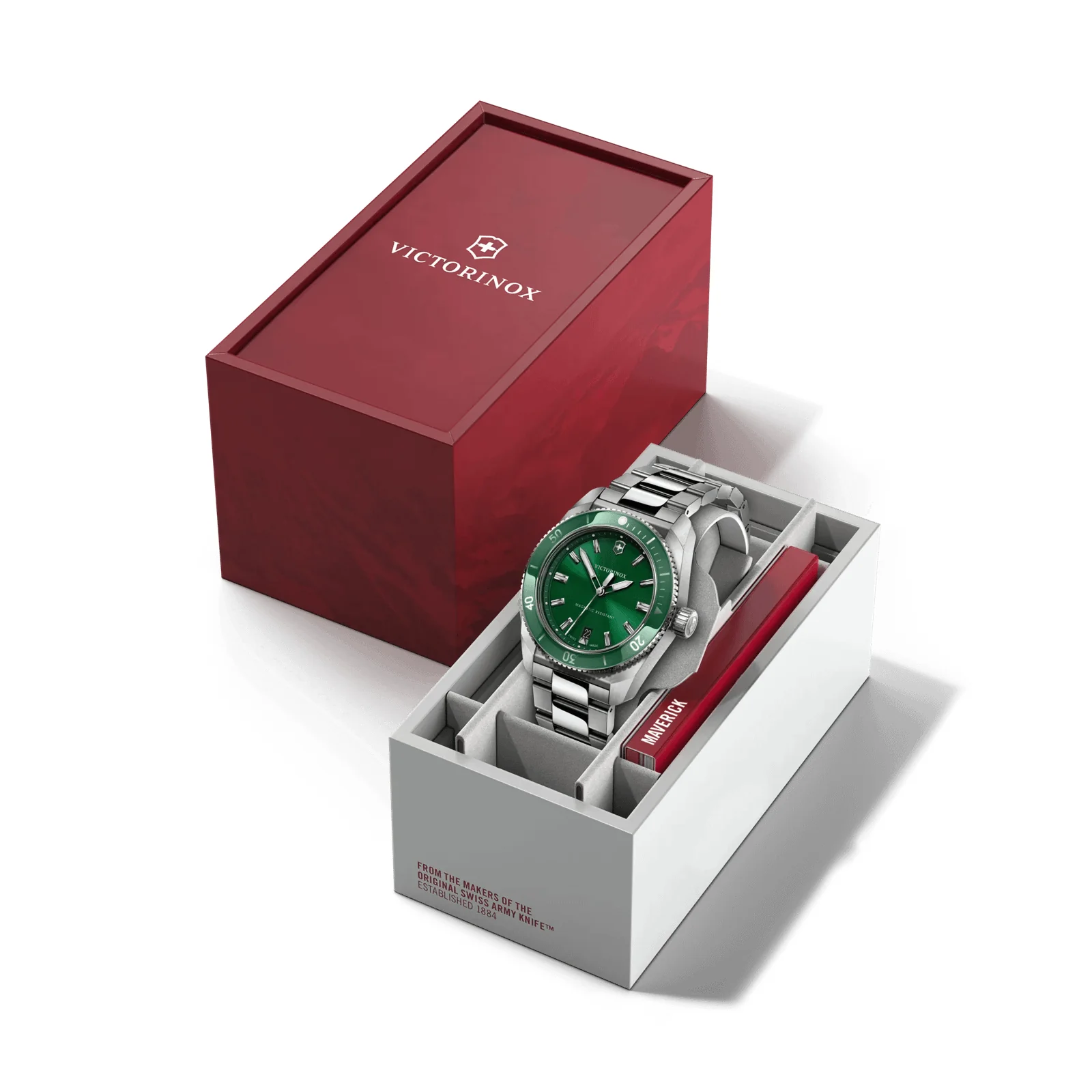 Reloj Victorinox Maverick Quartz 39mm acero - V242096 - Imagen 3