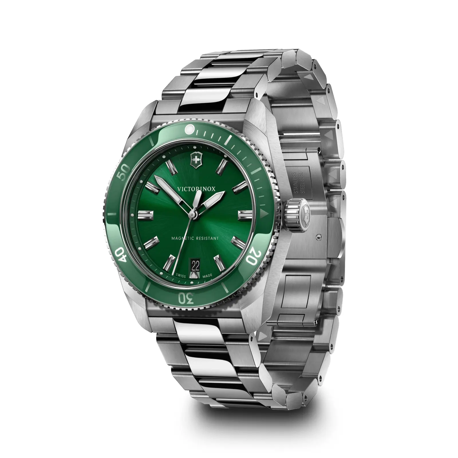 Reloj Victorinox Maverick Quartz 39mm acero - V242096 - Imagen 7